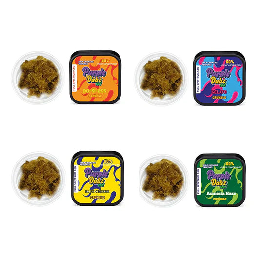 Purple Dank 60% Full Spectrum Crumble - 1.0g (BUY 1 GET 1 FREE) (2 FOR £26.50)
