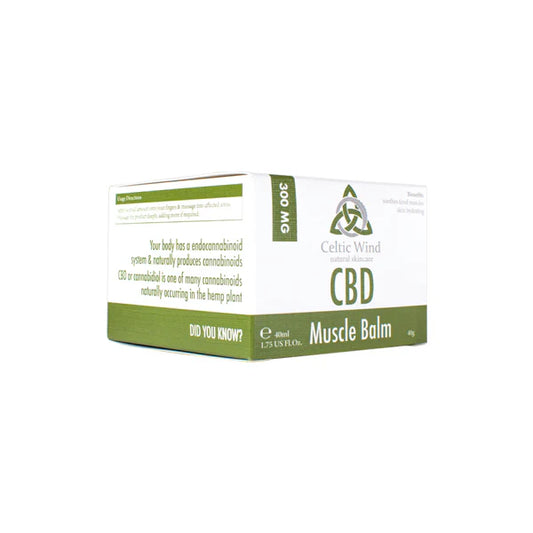 Celtic Wind Crops 300mg CBD Muscle Balm - 40ml (BUY 1 GET 1 FREE)