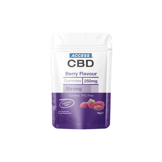 Access CBD 250mg CBD Berry Gummies (45g)