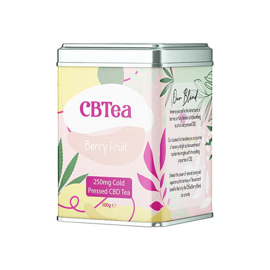 CBTea 63mg Cold Pressed Full Spectrum CBD Chamomile & Mint - 25g