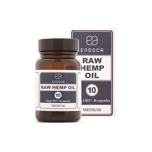 Endoca 300mg CBD Capsules Hemp Oil - 30 Soft Gel's