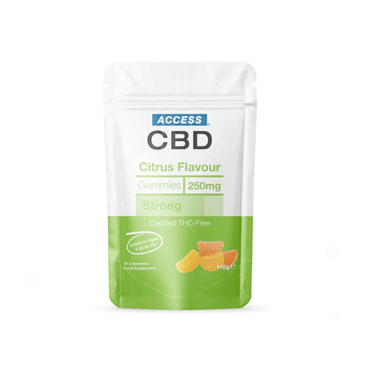 Access CBD Citrus Gummies 250mg CBD (45g)