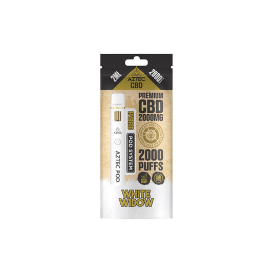 Aztec CBD 2000mg Broad Spectrum Starter Pro Pod Vape