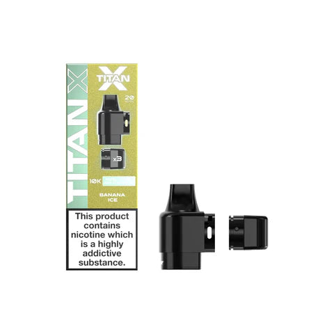20mg Titan X 10k Puff Prefilled Pods