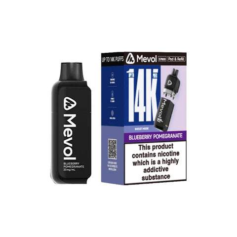 20mg Mevol S7000 Prefilled Pod & Refill 14k puffs