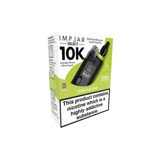20mg Imp Jar Select 10ml Starter Vape Kit