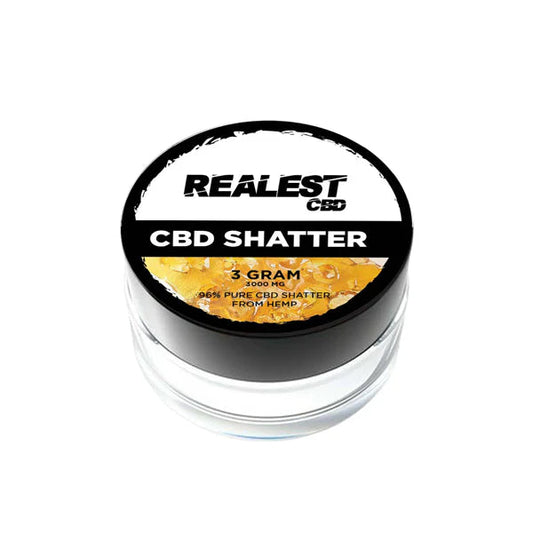 Realest CBD 3000mg 80% Broad Spectrum CBD Crumble (BUY 1 GET 1 FREE)